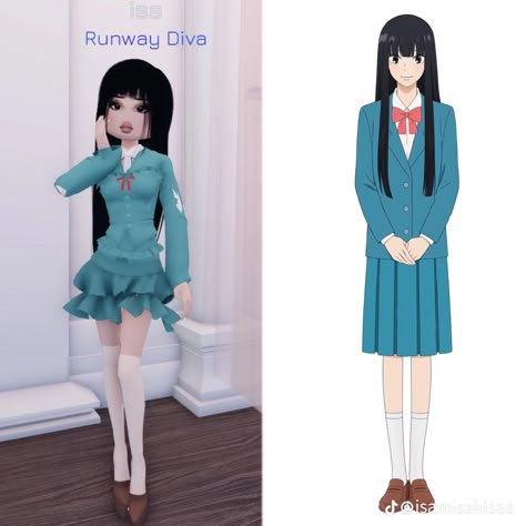 Sawako Dress To Impress, Harajuku Outfit, Harajuku Dress, Trajes Kylie Jenner, Roblox Dress, Roblox Ideas, Dti Ideas, Famous Outfits, Historical Reenactment