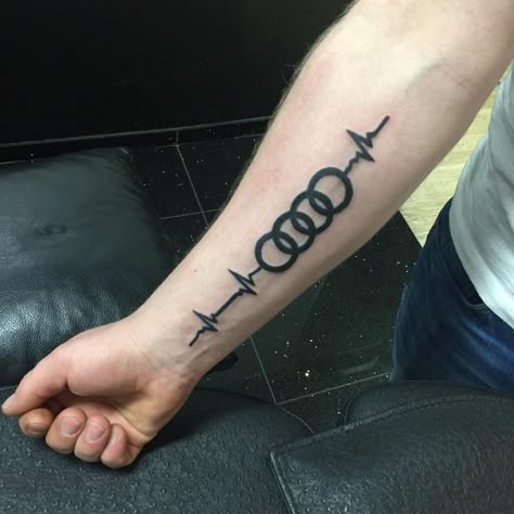 Audi Tattoo, Brother Sister Tattoo Ideas, Auto Tattoo, Brother And Sister Tattoos, Brother And Sister Tattoo Ideas, Sister Tattoo Ideas, Brother Sister Tattoo, Ying Yang Tattoo, Audi S7