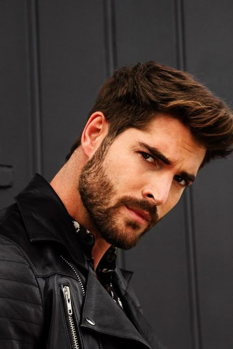 Medium Bald Fade Men, Nick Bateman Photoshoot, Mens Hairstyles Fade, Nick Bateman, Mens Hairstyles With Beard, Gents Hair Style, Best Beard Styles, Mens Hairstyles Thick Hair, Men Haircut Styles