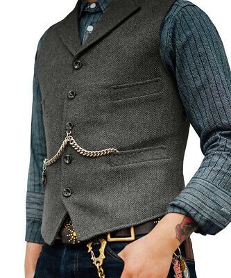 Casual Suit Vest, Business Suit Vest, Waistcoat Fashion, Herringbone Vest, Man Wedding, Tweed Vest, Mens Suit Vest, Brown Wedding, Wedding Groomsmen