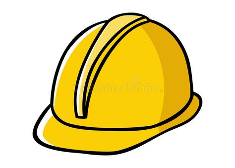 Construction Worker Hard Hat. Doodle illustration of a construction worker hard #Sponsored , #AFFILIATE, #paid, #Hard, #Construction, #worker, #Hat Construction Drawings Art, Construction Worker Hat, Construction Worker Illustration, Construction Vehicles Crafts, Graduation Jacket, Construction Illustration, Engineer Hat, Construction Hat, Hat Illustration