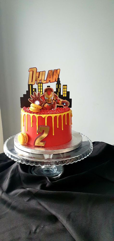 Iron-man cake Ironman Cake Ideas, Ironman Cake Design, Ironman Birthday Cake, Iron Man Birthday Party Ideas Decoration, Iron Man Theme Cake, Iron Man Birthday Party Ideas, Iron Man Cake Ideas, Iron Man Cake Design, Iron Man Cake Topper