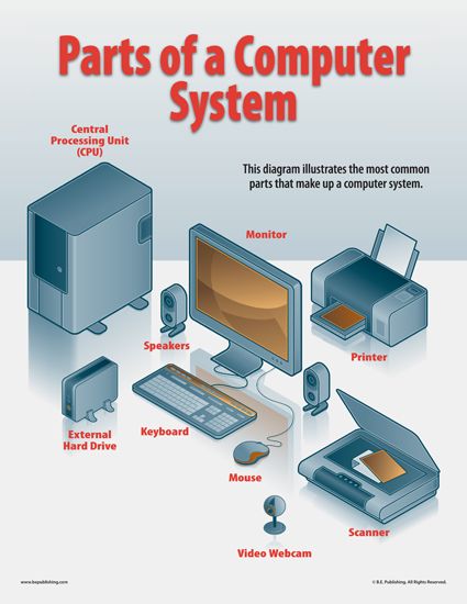 Parts Of Computer, Motherboard Computer, Technology Vocabulary, Grade 2 English, Computer Science Lessons, Computer Information, Computer Notes, Basic Computer Programming, Computer Lessons