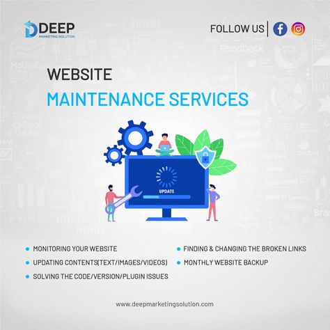 🔧 Elevate Your Digital Presence with Seamless Website Maintenance! Unleash the power of a well-maintained website – where performance meets perfection. Let's keep your online home polished, secure, and ready to impress! #WebsiteCare #DigitalExcellence #MaintenanceMatters#WebsiteMaintenance #DigitalCare #TechSolutions #web #website #webdesigner #webdeveloper #webdevelopment #websitedesigner #website #websites #websitelaunch #websiteupdate #websitedesign #websitebuilder #websiteservices #web... Website Launch, Website Services, Website Maintenance, Marketing Solution, Builder Website, Web Development, Website Design, Web Design, Marketing