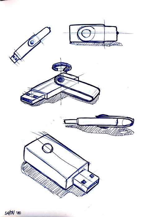 Abstract Objects Drawing, Simple Drawing References Objects, Object Drawing Practice, Disayn Art, Item Drawing Reference, Isometric Objects Drawing, Pendrive Sketch, Sketch Ideas Objects, Orthographic Drawing Objects