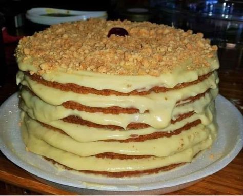 Food Lovers Recipes, Custard Cake Recipes, African Dessert, Warm Desserts, Tart Dessert, Custard Cake, Tart Recipes, Bread Pudding, Budget Meals