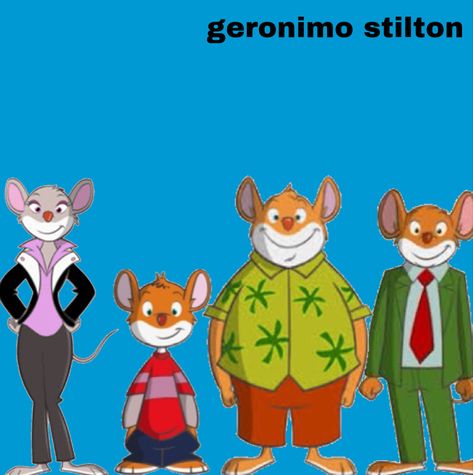 Thea Sisters, Thea Stilton, Male Cartoon Characters, Geronimo Stilton, Cartoon Drawings Disney, Nickelodeon Cartoons, Reaction Images, Silly Images, Cute Cartoon Animals