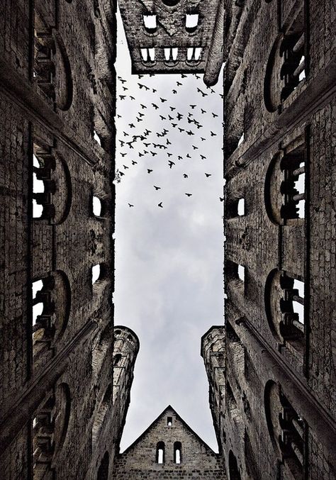 Worms Eye View, Flying In The Sky, India Architecture, Perspective Photography, Architecture Exterior, Birds Eye View, Birds Eye, Best Vacations, Abandoned Places