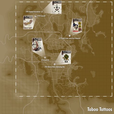 Fallout 4 Magazines Locations, Fallout 4 Aesthetic, Fallout 4 Magazines, Fallout 4 Tattoos, Fallout 4 Locations, Fallout 4 Map, Fallout 4 Secrets, Fallout Map, Fallout 4 Tips