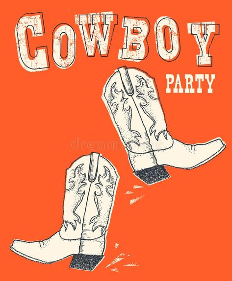 Cowboy boot.Vector hand drawn graphic illustration. Cowboy western boot on red b , #ad, #hand, #drawn, #Vector, #Cowboy, #boot #ad Cowboy Boots Graphic Design, Cowboy Boots Aesthetic Wallpaper, Vintage Western Illustration, Cowboy Boot Design, Back In Stock Graphic, Cowboy Graphic Design, Cowboy Boot Illustration, Cowboy Boots Illustration, Cowboy Hat Illustration