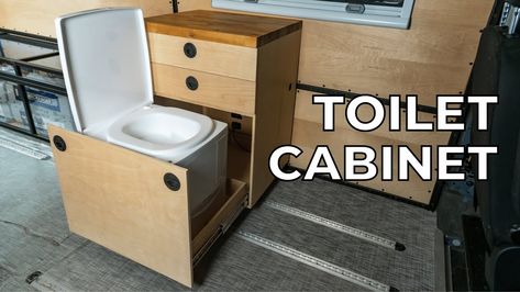 DIY Camper Van Conversions This video will teach you how to build a ‘bathroom’ cabinet for a DIY camper van[...] The post Building a Toilet Cabinet for a DIY Camper Van Conversion first appeared on Greentech News. Diy Solar Power System, Popup Camper Remodel, Camper Van Conversions, Toilet Cabinet, Diy Camper Van, Diy Solar Panel, Solar Power Diy, Diy Rv, Van Conversions