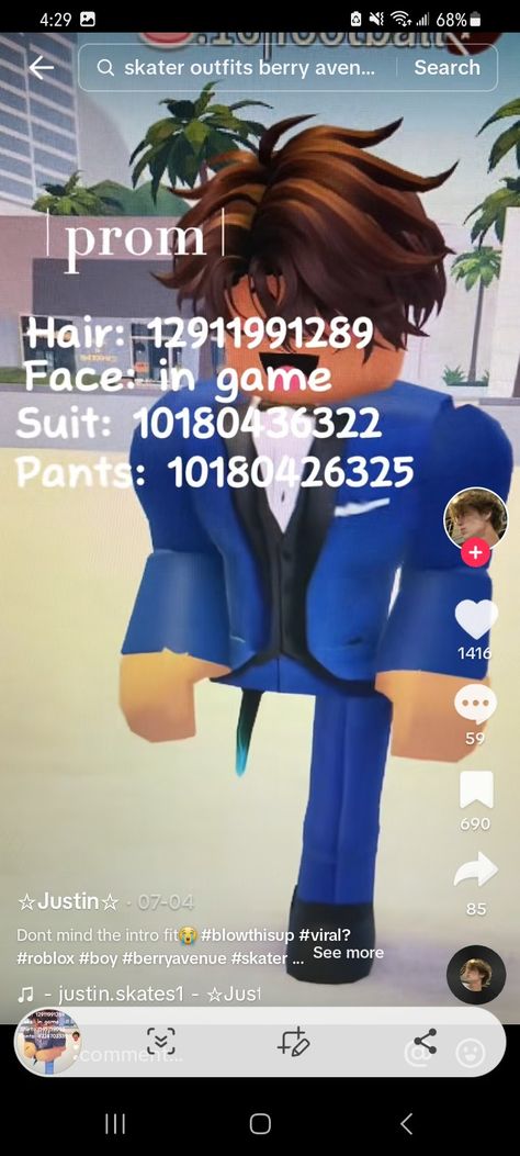 Berry Avenue Boy Prom Suit Codes, Berry Ave Suit Code, Roblox Matching Codes, Suit Codes Berry Ave, Guy Codes For Berry Ave, Boy Outfits Codes Berry Ave, Barry Avenue Codes Outfit Boy, Barry Avenue Boy Codes, Boy Pj Codes Berry Ave