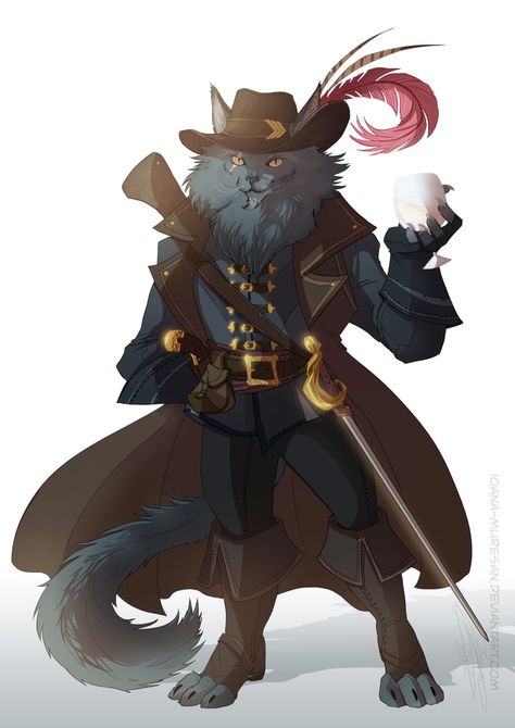 Pathfinder Character, Dungeons And Dragons Art, Cat Character, Dungeons And Dragons Characters, Dnd Art, D&d Dungeons And Dragons, Dnd Characters, Fantasy Artwork, Character Portraits