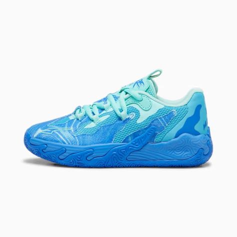 PUMA x LAMELO BALL MB.03 Lo Team Little Kids' Basketball Shoes, Hyperlink Blue-Bright Aqua-Electric Peppermint, extralarge Cutesy Outfits, Cutesy Outfit, Puma Kids, Christian Pulisic, Fenty X Puma, Basketball Season, Lamelo Ball, Shoes Puma, Kids Basketball