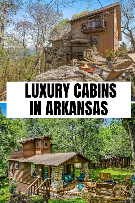 TOP 15 Luxury Cabins in Arkansas | Eureka Springs & Beyond Mountain View Arkansas, Mountain Home Arkansas, Indoor Hot Tub, Luxury Cabins, Eureka Springs Arkansas, Arkansas Travel, Mountain Hotel, Secluded Cabin, Hot Springs Arkansas