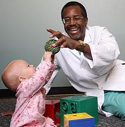 Benjamin Solomon "Ben" Carson, Sr. is a neurosurgeon and the Director of Pediatric Neurosurgery at Johns Hopkins Hospital. Future Neurosurgeon, Commercial Photoshoot, Johns Hopkins Hospital, Ben Carson, Medical School Motivation, Truth And Lies, Science Ideas, Johns Hopkins, Book Report