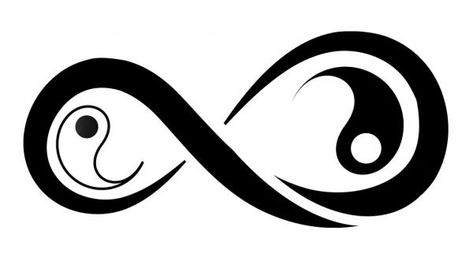 The Infinity Symbol: A Timeless Emblem of Limitlessness | Art and Design Yin Yang Infinity Tattoo, Infinity Yin Yang Tattoo, Infinity Tattoos Men, Infinity Design Symbol, Infinity Art Symbol, Infinity Tattoo Men, Infinity Sketch, Limitless Tattoo, Infinity Drawing