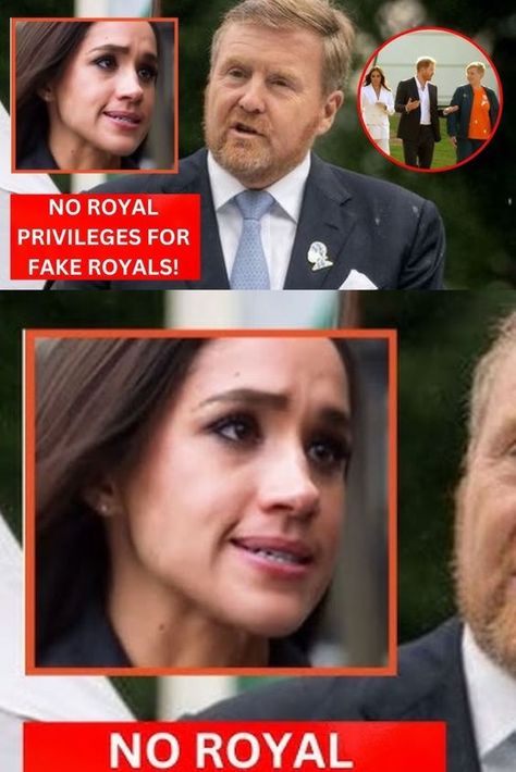 What has led the Netherlands King to express anger and criticism towards Prince Harry and Meghan Markle for their request for free royal hospitality? Meghan Markle Today, Prince Harry Divorce, Megan Markle Prince Harry, Meghan Markle Photos, Meghan Markle News, British Royal Family News, Prince Harry And Megan, British Family, Prince Harry And Meghan Markle