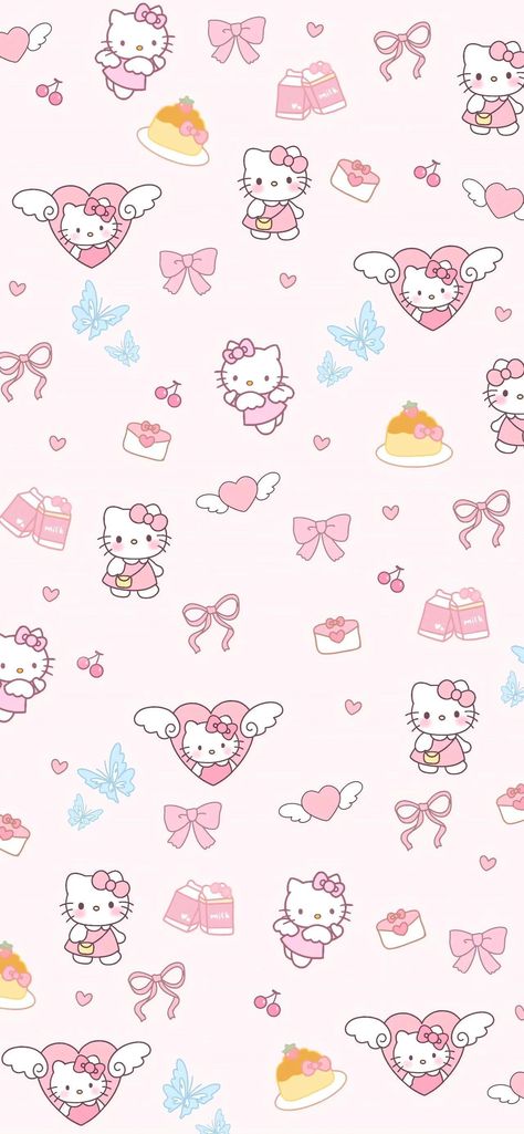 #Homescreen #Lockscreen #Hellokitty Sanrio Wallpaper Iphone Lock Screen, Hello Kitty Angel Wallpaper, Pastel Hello Kitty Wallpaper, Cute Wallpaper Sanrio, Coquette Hello Kitty Wallpaper, Sanrio Cute Wallpaper, Hello Kitty Lock Screen Wallpapers, Cute Wallpapers Hello Kitty, Lockscreen Hello Kitty