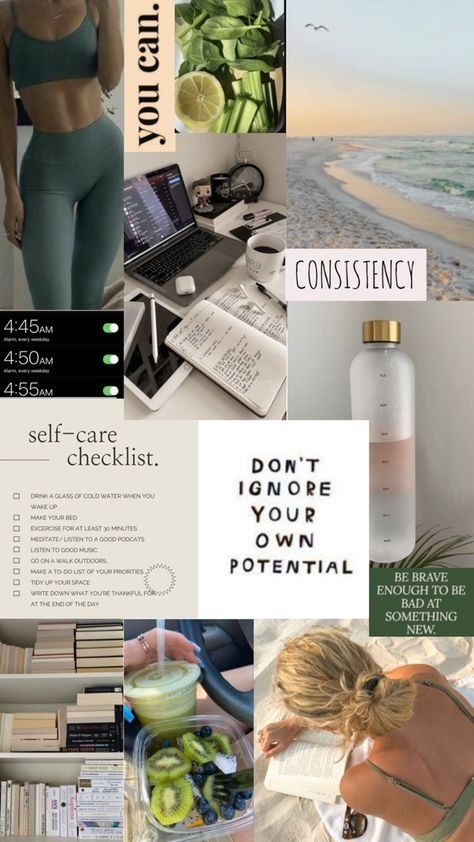 Outlook Self Improvement Aesthetic, Improvement Aesthetic, Asthetics Photos, College Vision Board, Fitness Vision Board, Life Goals Future, Vision Board Inspiration, Motivation Board, Motivation Goals