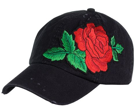 Lauhala Hats, Rose Patch, Embroidered Rose, Crochet Clutch, Flower Patch, Women's Hats, Cape Coat, Womens Baseball Cap, Caps For Women