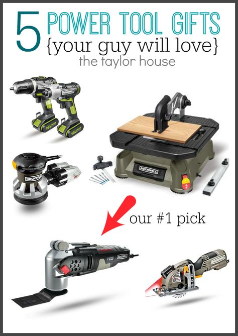 The Best Power Tool Gift Ideas for Men this Holiday and a giveaway where you can win a Sonicrafter! Best Tools For Men, Tool Gifts For Men, Tools Gifts, Gift Baskets For Him, Baskets For Men, Gift Baskets For Men, Diy Baby Gifts, Mens Tools, Nascar Race