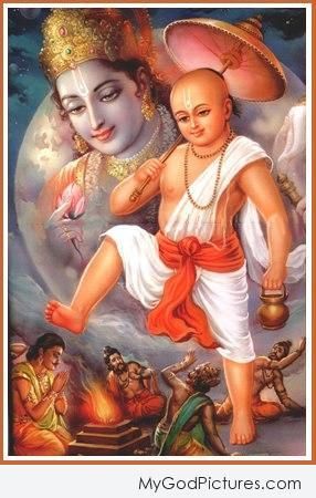 Lord Vamana Ji - God Pictures Vishnu Incarnation, God And Goddess, Onam Festival, Lord Vishnu Wallpapers, Hindu Mythology, Krishna Radha Painting, The Hindu, Lord Vishnu, Krishna Pictures