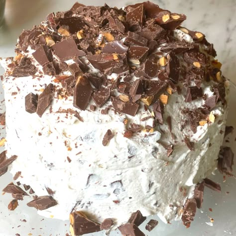 Hershey Bar Cake - Marie Marino Hersey Bar Cake, Hershey Almond Bar, Hersheys Chocolate Cake, Hershey Bar Cake, Candy Bar Cake Recipes, Hershey Bar Cakes, Hershey Cake, Chocolate Bar Cakes, Hershey Chocolate Cakes