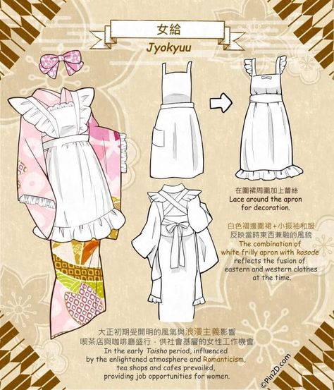 Kimono Reference, Japanese Traditional Clothing, Taisho Era, Japanese Costume, Kimono Design, Drawing Anime Clothes, Japan Culture, Fashion Design Drawings, Japanese Outfits