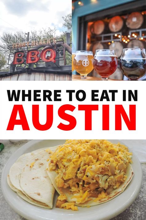 Where to Eat in Austin: 22 Restaurants Foodies Must Try + Map Austin Texas Food, Hawaiian Poke Bowl, Nice Restaurants, Texas Trip, Austin Food, German Potato Salad, Brunch Spots, Breakfast Tacos, Best Bbq