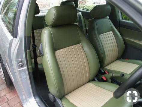 The plan for reupholstery Green Car Interior, Classic Mercedes, Mercedes Benz Classic, Stick It, The Plan, Car Interior, Custom Cars, Car Seats, Mercedes Benz