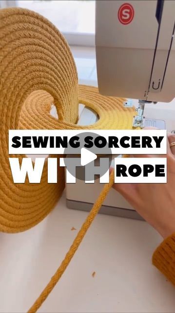 Rope Baskets Diy Tutorials, Rope Sewing, Omg Wow, Jute Baskets, Rose Coloring, Rope Weaving, Rope Bowls, Rope Rug, Diy Rope Basket