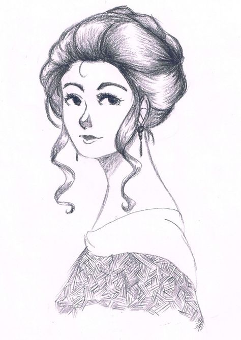 Fancy Hairstyles Drawing, Rococo Aesthetic, Celebrity Art Drawings, Edwardian Hairstyles, Draw Hair, Cartoon Style Drawing, Victorian Hairstyles, Hair Sketch, Virtual Art