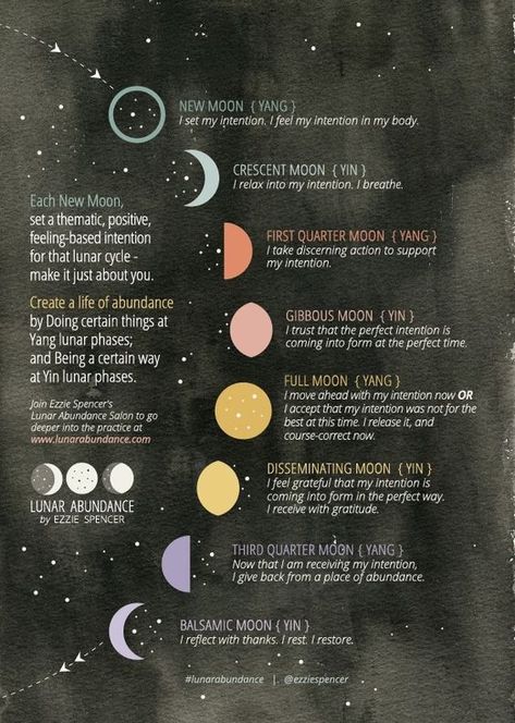 Different Phases Of The Moon, Moon Chart, Moon Meaning, New Moon Rituals, Moon Journal, Full Moon Ritual, Lunar Phase, Phases Of The Moon, Lunar Cycle