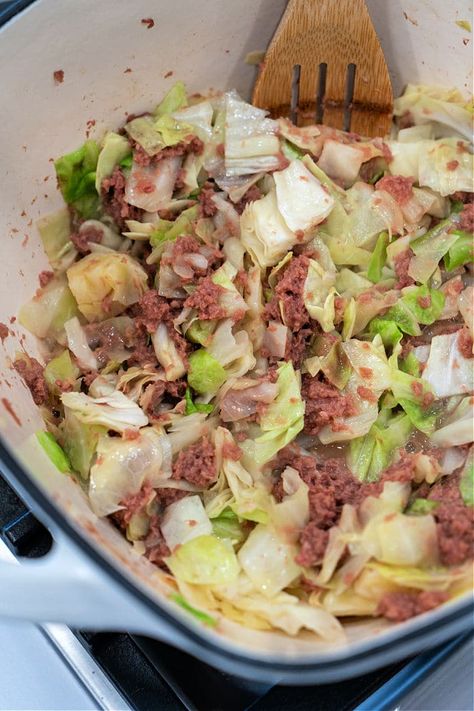 Canned Corn Beef And Cabbage, Canned Corn Beef And Cabbage Recipe, Filipino Corned Beef Recipe, Can Corn Beef Recipes, Cornbeef Cabbage And Potatoes, Recipes Using Canned Corn, Canned Corned Beef And Cabbage Recipe, Canned Corn Beef Recipes, Canned Corned Beef And Cabbage