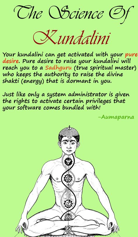 Your kundalini can get activated with your pure desire. Pure desire to raise your kundalini will reach you to a Sadhguru (true spiritual master) who keeps the authority to raise the divine shakti (energy) that is dormant in you.  Just like only a system administrator is given the rights to activate certain privileges that your software comes bundled with! Shakti Energy, Kundalini Reiki, Kundalini Meditation, Sahaja Yoga, Kundalini Awakening, System Administrator, Spirit Science, Energy Healing Spirituality, Chakra Yoga