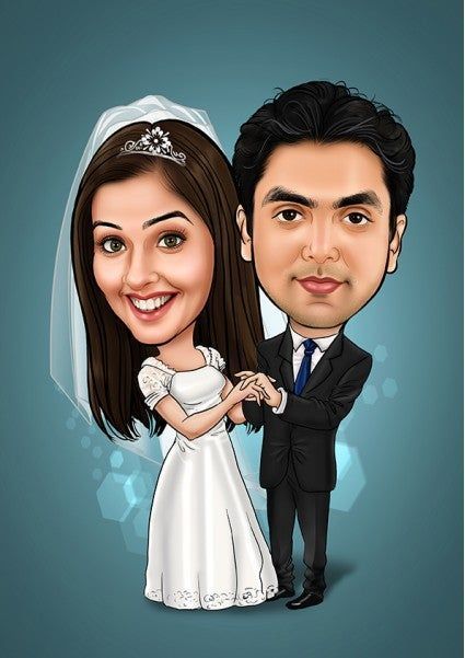 Wedding Couple Cartoon Christian, Wedding Cartoon, Cartoon Wedding Invitations, Caricature Wedding Invitations, Wedding Couple Cartoon, Caricature Gifts, Caricature Wedding, Wedding Caricature, 3d Karakter