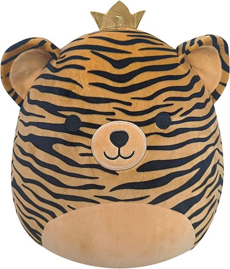 Tiger With Crown, Rainbow Plush, Pillow Pals, Brown Tiger, Baby Stuffed Animals, Persian Kittens, Manhattan Toy, Gold Crown, The Tiger