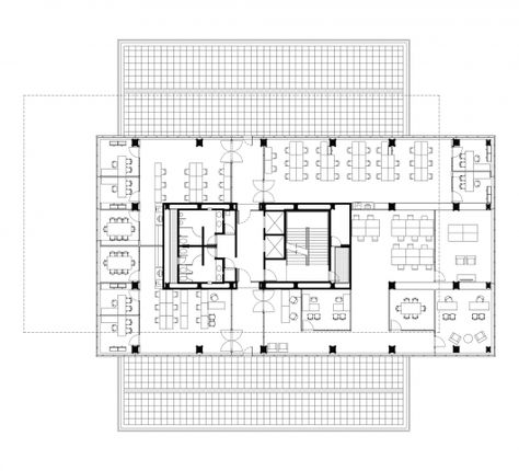 Office Building Plans, Office Space Planning, Stair Plan, Office Floor Plan, Office Plan, Hotel Plan, Office Tower, Office Floor, Office Layout