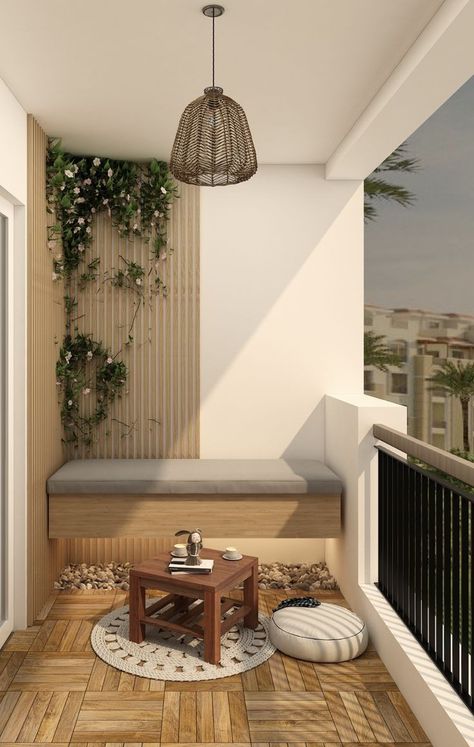 Klein Balkon Decor, Balcon Mic, Balcony Table, Apartment Balcony Garden, Balkon Decor, Balcony Design Ideas, Balcony Decoration, Small Balcony Garden, Modern Balcony