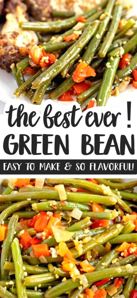 Bean Side Dish Recipes, Beans Side Dish, Green Bean Side Dish Recipes, Green Bean Side Dish, Bean Side Dish, Mustard Butter, Green Beans Side, Delicious Green Beans, Green Beans Side Dish