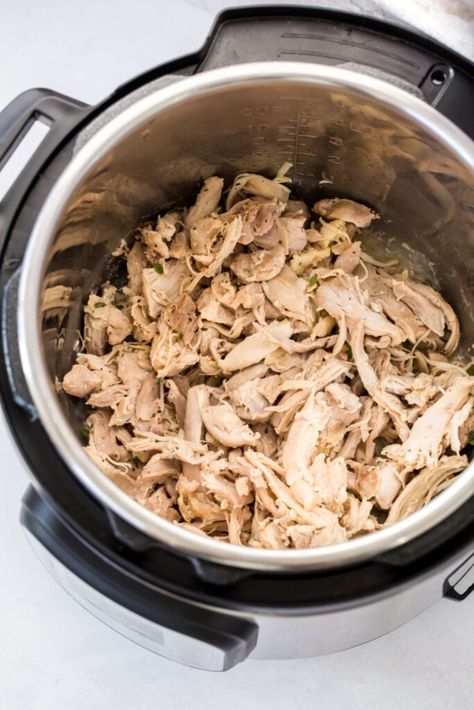 cooked shredded chicken thighs in the instant pot Best Shredded Chicken Instant Pot, Boneless Skinless Chicken Thighs In Instant Pot Recipes, Chicken Thighs Instant Pot Recipes, Instant Pot Boneless Chicken Thighs, Instapot Chicken Thighs, Instant Pot Chicken Thighs Boneless, Frozen Chicken Thighs Instant Pot, Instant Pot Frozen Chicken Thighs, Cook Shredded Chicken