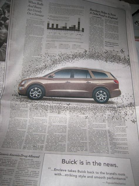 Creative Car Ad, NYTimes... | It ran over Thanksgiving week … | Flickr Thanksgiving Week, Creative Car, Ad Car, Creative Advertising Design, Publicidad Creativa, Photoshop Tutorial Design, Poster Ads, Ad Creative, In The News