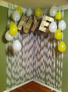 Pinning to remember idea of using corner for photo backdrop! Diy Photo Booth, Backdrop Ideas, Photo Booth Frame, Nye Party, New Years Eve Decorations, Photo Booths, Graduation Celebration, New Year’s Eve, New Year Celebration