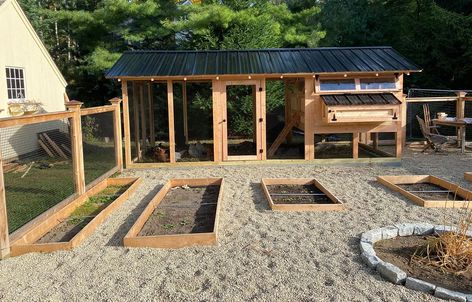 8-Foot Wide American Coop | Carolina Coops Henhouse Ideas, Decorating Chicken Coop, Black Chicken Coop, Outdoor Chicken Run, Animal Wallpaper Cute, Coop And Garden Layout, Chicken Coop And Garden, Chicken Coop Roof, Coop Plans Free