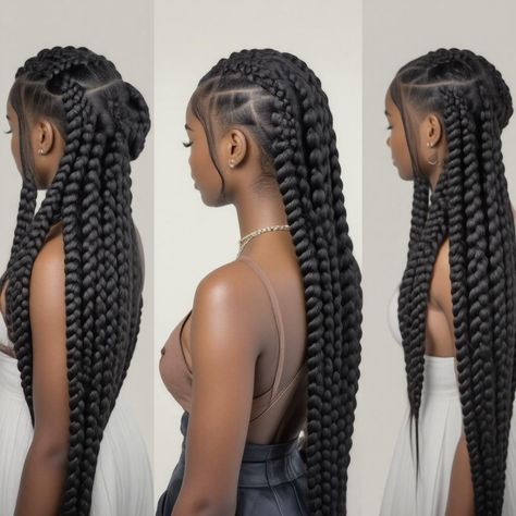 🌟 Discover how to create effortless volume with this silky Big Box Braids Hairstyles small knotless braids. Exclusive techniques shared for stunning transformation! Perfect for all hair types. Perfect for busy lifestyles with Styling necessities. Ideal for formal occasions and includes expert protective styling tips! #BigBoxBraidsHairstylessmallknotlessbraids #Hairstunningtransformation #silkyHair #HairGoals #HairInspo Small Knotless Braids, Small Knotless, Braid Trends, Big Box Braids, Big Box Braids Hairstyles, Trends For 2024, Knotless Braids, Box Braids Hairstyles, Silky Hair