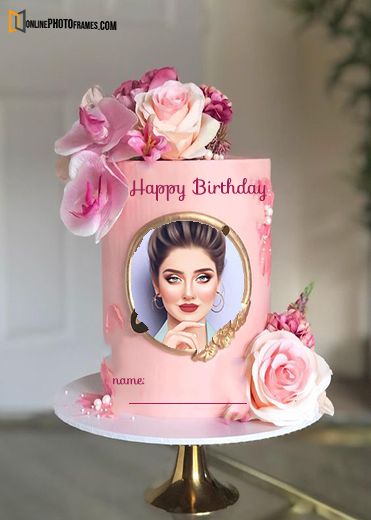 Cake With Pictures On It, Cake With Picture On It Ideas, Birthday Cake Photo Ideas, Photo Cake Ideas Pictures, Lady Cake Ideas, Birthday Cake With Picture, Birthday Cake With Pictures Photo Ideas, Cake With Picture On It, Birthday Cake With Pictures On It