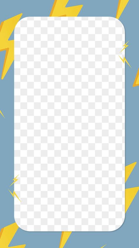 Iphone Frame Png, Cute Frame Png, Story Frame Png, Instagram Story Frame, Iphone Frame, Lightning Bolt Pattern, Story Frame, Weather Clipart, Frame Story