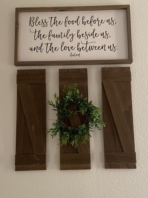 Farnhouse kitchen decor, bible verse picture Farmhouse Kitchen Signs Diy Sayings, Kitchen Scripture Quotes, Scripture For Kitchen, Bible Verse For Family House, Scriptures For The Home, Kitchen Scripture Signs, Christian Kitchen Signs, Bible Verse For Kitchen, Bible Verse Kitchen