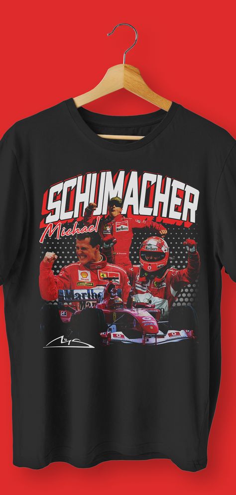 F1 Graphic Tee, F1 Tshirt Designs, Formula 1 Merch, Hoodie Inspiration, F1 Helmet, F1 Merch, Wardrobe Stand, Tee Ideas, Formula 1 Racing